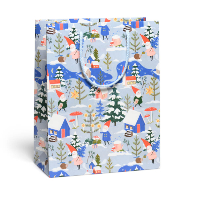 Holiday Gnomes Large Bag|Red Cap Cards
