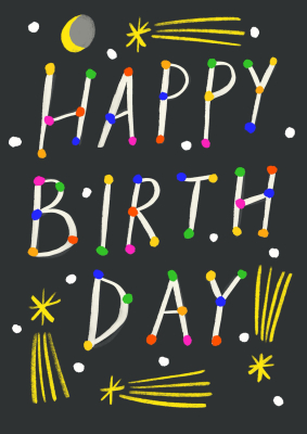 Night Sky Birthday