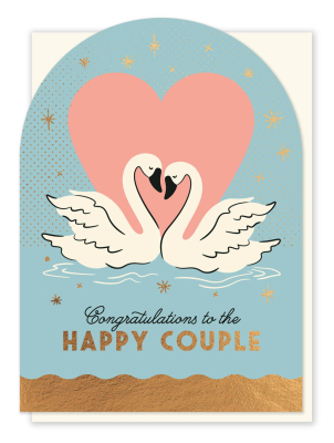 Happy Couple Swans