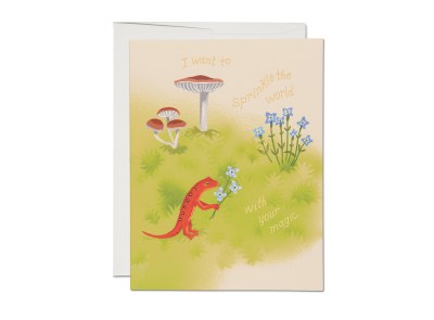 Gecko Magic Friendship|Red Cap Cards