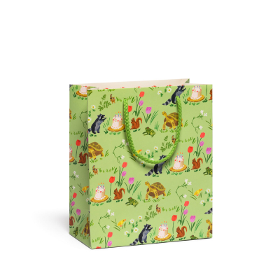 Critter Birthday Medium Bag|Red Cap Cards