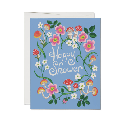 Woodland Wishes Shower Card|Red Cap Cards