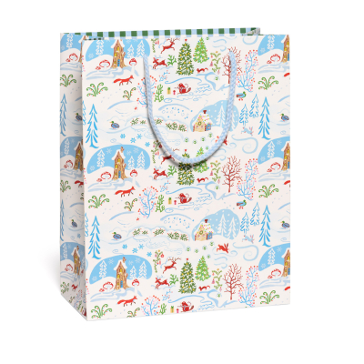 Winter Wonderland Holiday Large Bag|Red Cap Cards