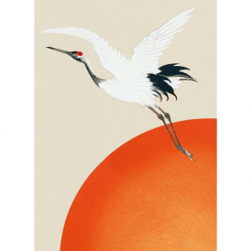 Flying Crane Print