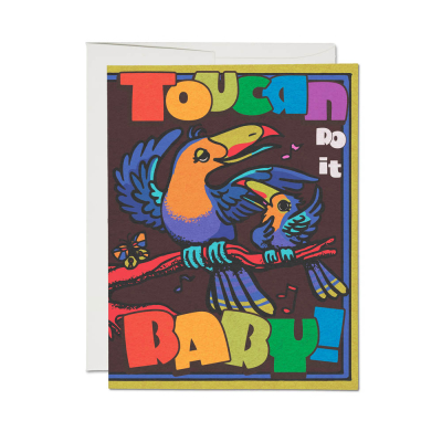 Toucan Do It Encouragement card|Red Cap Cards