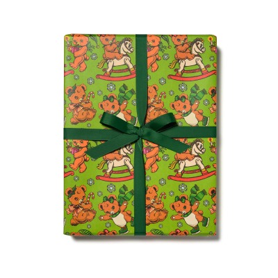 Merry Bears Wrap|Red Cap Cards