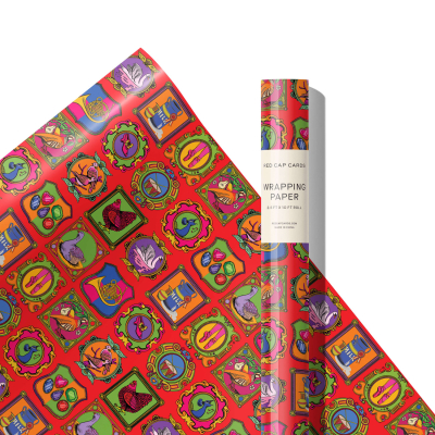 12 Days Of Christmas Holiday Continuous Wrap|Red Cap Cards