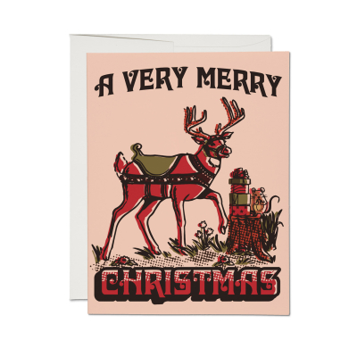 Holiday Delivery Card|Red Cap Cards