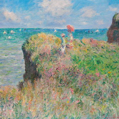 Cliff Walk At Pourville