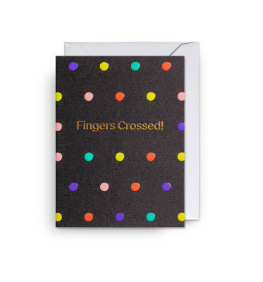 MINI CARD Fingers Crossed