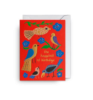 MINI CARD The Happiest Of Birthdays