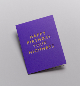 MINI CARD HB Your Highness
