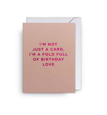 MINI CARD Im Not Just A Card