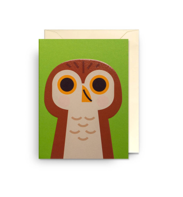 MINI CARD Ferruginous Pygmy Owl
