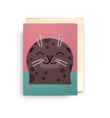 MINI CARD Ringed Seal