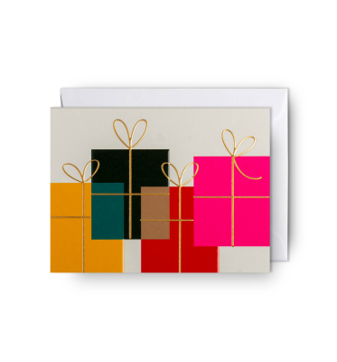 MINI CARD Wrapped Presents