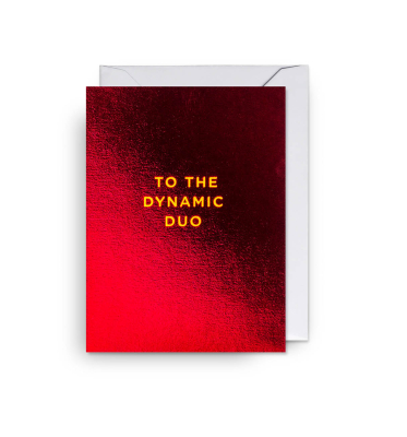 MINI CARD To The Dynamic Duo