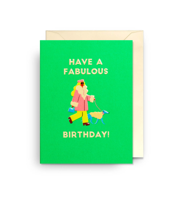 MINI CARD Have A Fabulous Birthday