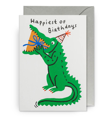 Happiest Of Birthdays Crocodile