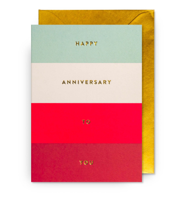 Happy Anniversary To You