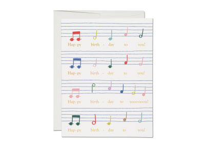 Birthday Song|Red Cap Cards