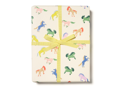 Wild Horses wrap roll-3 sheets|Red Cap Cards