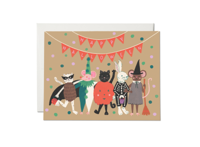 Halloween Critters Card|Red Cap Cards
