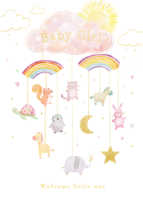 Baby Girl Mobile
