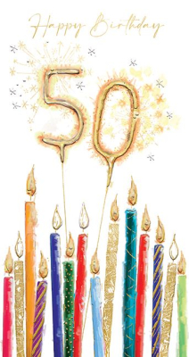 50th Birthday Time To Celebrate