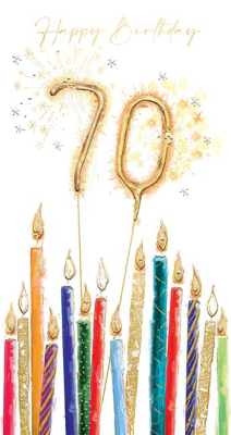 70th Birthday Time To Celebrate