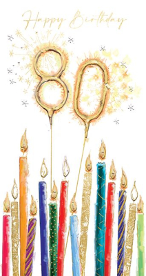 80th Birthday Time To Celebrate