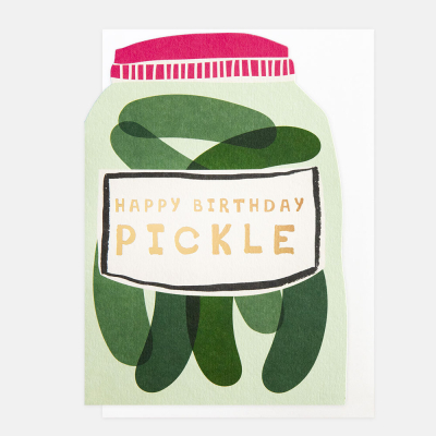 Happy Birthday Pickle Jar|Caroline Gardner