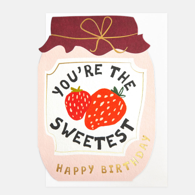 Youre The Sweetest Strawberry Jam Jar|Caroline Gardner