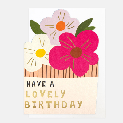Have A Lovely Birthday Flowers In Plant Pot|Caroline Gardner