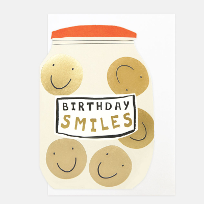 Birthday Smiles Jar Of Smiley Faces|Caroline Gardner