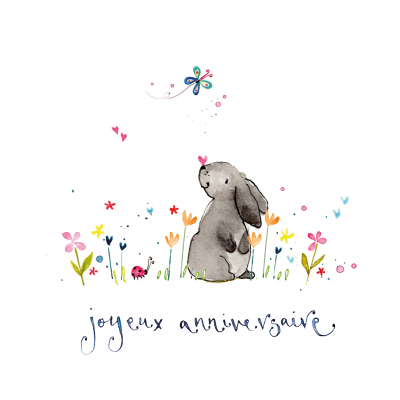 Bunny Joyeux Anniversaire