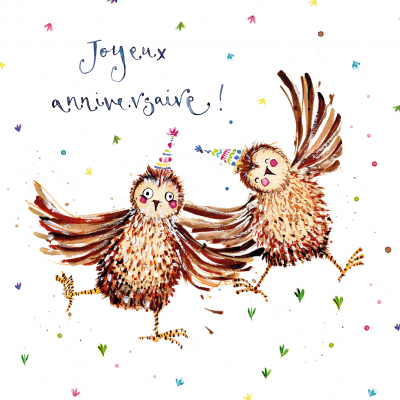 Owls Joyeux Anniversaire