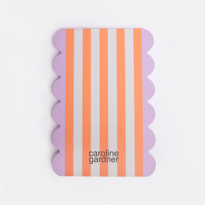 Lilac Scallop Edge List Pad|Caroline Gardner