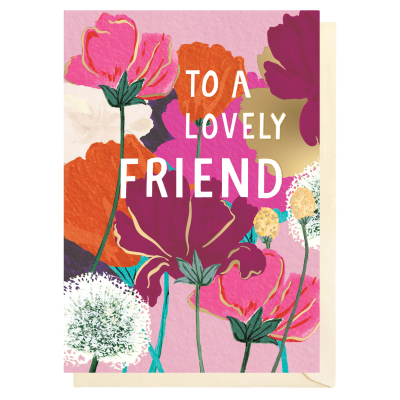 Lovely Friend Pink Flowers