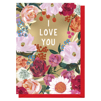 I Love You Floral