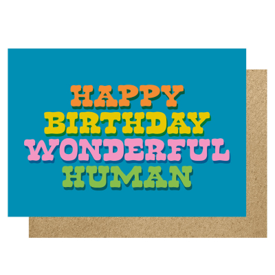 Happy Birthday Wonderful Human