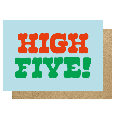 High Five Red Green Blue
