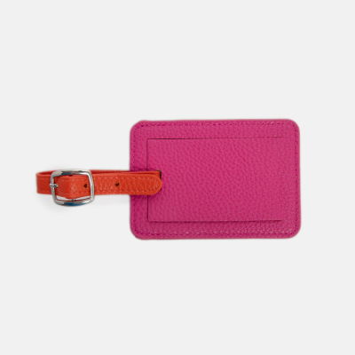 Fuchsia Pink Luggage Tag|Caroline Gardner
