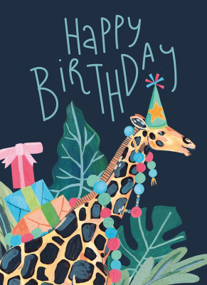Happy Birthday Giraffe