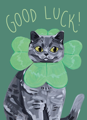 Good Luck Cat