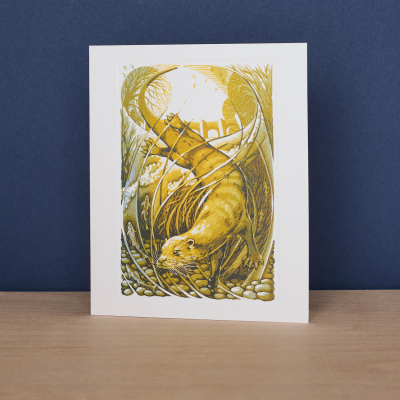 River Usk Otter|Art Angels