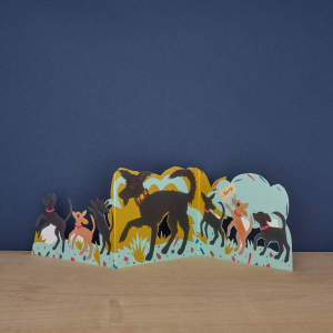 Puppy Parade Die Cut|Art Angels