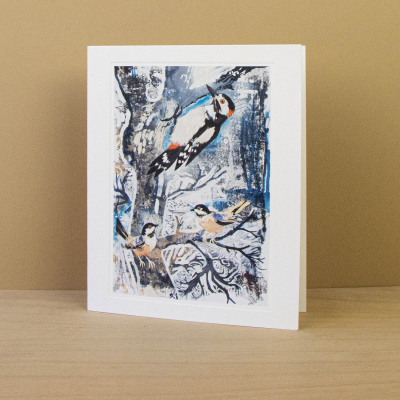 Winter Woodpecker|Art Angels
