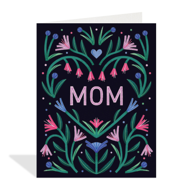 Floral Folk Mom