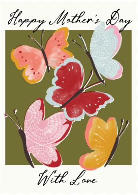 Happy Mothers Day Butterflies